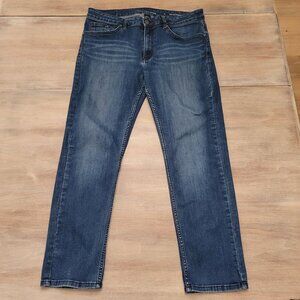 Calvin Klein Jeans Size 12 Womens Slim Boyfriend Medium Wash Denim Blue